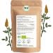 Organic Psyllium Husk Capsules - 100% Vegan 99% Purity | Premium Raw Food Quality | International Shipping Available - Buy Online on GoSupps.com