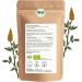 Organic Psyllium Husk Capsules 500 Pieces - 99% Purity Vegan Supplement | Premium Raw Food Quality from India - Buy Online on GoSupps.com