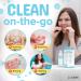 JJ CARE Aligner Cleaner Pack of 2 - 80ml Lemon-Flavored Invisalign & Retainer Cleaner for Breath Freshener - Teeth Aligner Foam - Buy Online on GoSupps.com