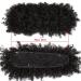 Ultrawave Hair Bun Afro Shaggy Hair Bun Ponytail Extensions With Bangs Ponytail Synthetic Short Curly Mohawk Barrette Wigs for Women Hair Extension Hair Piece (Color : 0012) - Buy Online on GoSupps.com