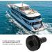 3/4 ABS Plastic Boat Thru Hull Fitting - Black Drain Outlet Coupling - Buy Online on GoSupps.com