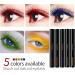 5 Colors Waterproof Colored Mascara Set Variety Pack Smudge-proof Mascara Long Lasting Colorful Thick Mascara Rainbow Fiber Charming Mascara for Eyelashes Eye Makeup Multicolor - Buy Online on GoSupps.com