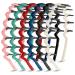 6 Pieces Zigzag Shark Tooth Hair Comb Headbands Wrapped Cloth Hard Hairbands Wave Shape Plastic Hair Band Hair Accessory for Women Girls (Adorable Pattern)
