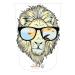 Amputee SockLion is Cool V1 BTKA Regular 3ply Stump Sock