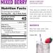 Isopure Clear Protein Stick Pack Mixed Berry 20 Count (Pack of 1) - Buy Online on GoSupps.com
