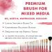 Princeton Velvetouch Series 3950 Filbert Paint Brush - Size 8 | Ideal for Acrylic, Oil, and Watercolor Painting - Buy Online on GoSupps.com