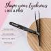 Remboh Slant Tweezers - Stainless Steel Professional Eyebrow Tweezers (Black, Pack of 2) - Buy Online on GoSupps.com