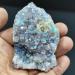 Crystal Rough Specimen Healed 1PC Natural Amethyst Cluster Aura Crystal Electroplating Titanium Quartz Cluster Stone Natural Quartz Crystal As a Gift (Size : 40-60mm)