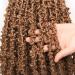 Leeven 12 Inch Blonde Butterfly Locs Crochet Hair 6 Packs - Short Bob Pre-looped Distressed Faux Locs for Women - 27# 12 Inch (Pack of 6) - Buy Online on GoSupps.com