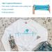 SGHUO 12 Pcs Glitter HTV Heat Transfer Vinyl Set - 12in x 10in Iron on Vinyl in 10 Assorted Colors with Teflon Sheet for T-Shirts - Buy Online on GoSupps.com