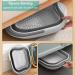 Collapsible Foot Soak Tub with Handle - 15L Foldable Foot Bath Basin with Massage Acupoint - Gray Plastic Foot Bucket for Comfortable Soaking - International Shipping Available - Buy Online on GoSupps.com