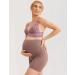 Gratlin Seamless Pregnancy Shapewear High Waist Shorts - Mochaccino (S, M) - Buy Online on GoSupps.com