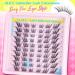 ALICE Natural Lash Clusters - DIY Eyelash Extensions | Wispy 3D Cat Eye C Curl Individual Lashes - Buy Online on GoSupps.com