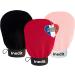 Gant Exfoliant Kessa - Gant De Crin - Gants Gommage Corps Et Visage - Nettoie Et Purifie En Profondeur Les Cellules Mortes avec ou sans Savon Noir (Noir/Rouge/Rose-clair standard) - Buy Online on GoSupps.com