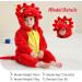COOKY.D Unisex Winter Hooded Romper Jumpsuit for Babies 2-36 Months - Dragon Design - Buy Online on GoSupps.com