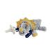 Dr. Brown's Baby Lovey Pacifier & Teether Holder  Triceratops with Grey HappyPaci  100% Silicone  0-12m - Buy Online on GoSupps.com