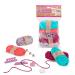 Craftabelle  Finger Knit Creation Kit  Beginner Knitting Kit  11pc Weaving Set with Yarn and Accessories  DIY Craft Kits for Kids Aged 8 Years +
