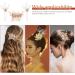Mikinona 1 Set Leaf Pearl Hairpin Hairstyles Gold Hair Clips Hair Accessories for Women Wedding Hair Side Comb Pearl Hair Clips Hair Combs for Styling Accessory Hair Combs for Women Metal - Buy Online on GoSupps.com