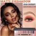 XiaoTu 12 Colors Matte Nude Eyeshadow Palette - Long Lasting & Waterproof Smokey Eye Makeup - Buy Online on GoSupps.com