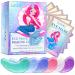 Masques pour les yeux (12 paires) patchs pour les yeux en perles pour liminer les cernes r duire les rides et les poches collag ne marin naturel patchs hyaluroniques anti- ge sous les yeux 12Pack