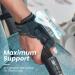 CureCare Breathable Thumb Bandage for Pain Relief | Thumb Splint Orthosis for Arthritis & Tendonitis (Black S/M) - Buy Online on GoSupps.com