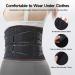 Back Brace for Lower Back Pain Relief | Ergonomic Lumbar Support Belt for Men & Women - X-Large - Buy Online on GoSupps.com