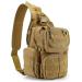 G4free tactical breast pocket military shoulder bag chest sling pack molle army crossbody bag military shoulder bag single strap backpack for travel hiking camping trekking tan