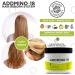 ADDMINO-18 Hair Mask - Nourishing Treatment for Dry & Damaged Hair with 18 Amino Acids - Pear/Linseed Oil - 500ml - Buy Online on GoSupps.com
