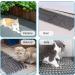 Cat Repellent Outdoor Cat Scat Mat 6 Pcs Cat Repellent Mat with Plastic Spikes for Garden Fence Anti-Cats Network Bird Squirrel Raccoon Spikes - Buy Online on GoSupps.com