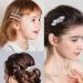 4 Pieces Wedding Hair Accessories for Women - Diamante Hair Clips Silver Hair Clips Wedding Guest Hair Accessories Pearl Hair Clip Hair Clips for Wedding Hairstyles Rhinestone Bridal Hair Clip - Buy Online on GoSupps.com
