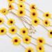 Sunflower Hippie Headband for Women - Floral Crown Headdress for Wedding, Baby Shower & Photoshoot - Buy Online on GoSupps.com