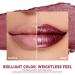 Whnbuij Glitter lipstick waterproof long-lasting highlights brilliant shine moisturizing color film formation beautiful finish texture enhancement saturation structure - Buy Online on GoSupps.com