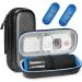 Bjabtan Insulin Pen Carrying Case Insulin Cooler Travel Case for Diabetic Travel Organizer for Medication Diabetic Supplies Medical Cooler Bag with 2 Ice Packs and Insulation Liner Black