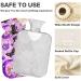 Naanle Halloween Black Cat Hot Water Bottle - 2L Heat & Cold Therapy | Large Warm Water Bottle with Transparent Bag for Bed & Pain Relief - Buy Online on GoSupps.com