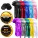 Silky Durags for Men Wave Pomade Strong Hold Easy Wash 360 Wave Training Hair Cream Wave Butter Waves Grease for Men Promotes Layered Waves Silky Satin Durag Extra Long Tails Wave Brush Wave Cap Set