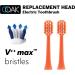 Ooak V++Max Replacement Brush Head for Philips Sonicare - 6 Count - Buy Online on GoSupps.com
