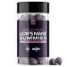Lions Mane Gummies - 1000mg Lions Mane Mushroom Gummies - Delicious Mixed Berry Flavour Mushroom Supplement (60 Vegan Gummies)