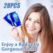 Enixwh Tooth Whitening Strips - 28 Safe Whitening Strips for Effective Teeth Bleaching at Home | Brighten Your Smile Naturally - Buy Online on GoSupps.com