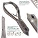 Nail Cutter Heavy Duty High Performance Toe Nail Clipper Nail Cutter Toe Nail Removal Tool Fungal Nail Removal - Buy Online on GoSupps.com