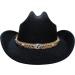 Kalerona G/D/Brown Cowboy Hat Band - Stylish Western Hat Accessory - Buy Online on GoSupps.com