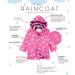 Hatley Girls' Colour Changing Unicorn Silhouettes Raincoat - Size 2 Years - Buy Online on GoSupps.com