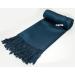 GFM Smooth Shiny Pashmina Style Scarf (L9) - Teal Blue - Buy Online on GoSupps.com