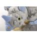 goDog Dinos Squeaker Plush Dog Toy - Chew Resistant & Durable - Large Frills (Gray) - Buy Online on GoSupps.com