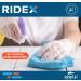 Ridex Medical Large Disposable Vinyl Gloves 100-Count - Latex-Free, Powder-Free, All-Purpose - Size Large Gloves - Dispenser Box - Pack of 100 - Buy Online on GoSupps.com