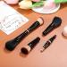 DOITOOL 4 in 1 Makeup Brush Set Travel Makeup Double Ended Foundation Brush Eyeshadow Brush Concealer Brush Blush Brush Multifunctional Portable Travel Detachable Makeup - Buy Online on GoSupps.com