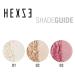 HEXZE Highlighter Powder 03 MERMAID - Pink Golden Silky Smooth Pearl High Definition Highlighting Powder - Buy Online on GoSupps.com