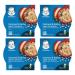 Gerber Breakfast Buddies Toddler Cereal, Oatmeal & Barley Apple Cinnamon Cereal, Non-GMO Whole Grain Oats & Real Fruit, Made for Toddlers, 4.5 OZ Tray (Pack of 4) Apple Cinnamon 4.5 Ounce (Pack of 4)