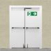 Pubblimania Emergency Exit Sign - Robust PVC for Indoor & Outdoor Use (29x13 cm Right Indicator) - Ideal Safety Solution - Buy Online on GoSupps.com