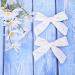 CEELGON 2PCS Big Velvet White Hair Bows for Toddler Girls - Hair Clips & Accessories for Little Girl Pigtail Bows - Buy Online on GoSupps.com