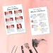 Microblading Healing & Aftercare Postcards | Pack of 30 | Double Sided 4x6 | White with Pictures - Buy Online on GoSupps.com